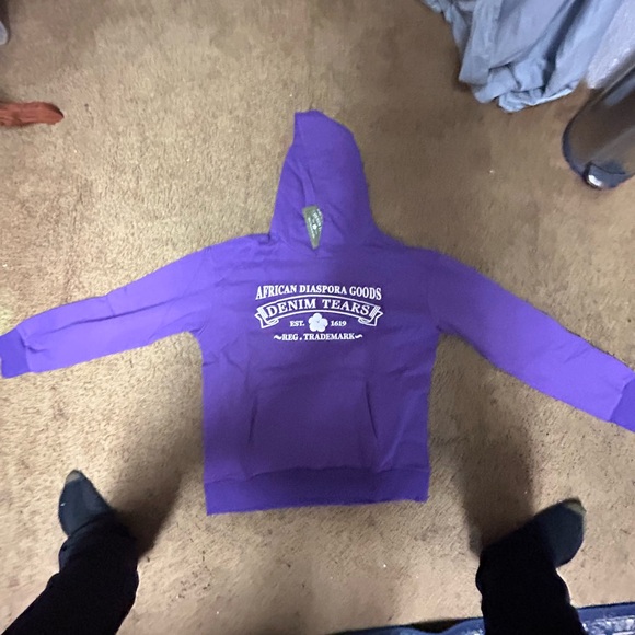 Denim tear hoodie